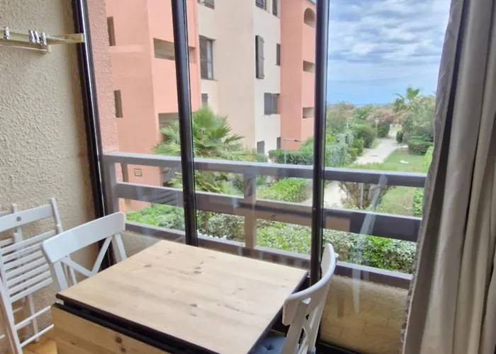 Apartmán Joli T2 Face A La Mer Et La Piscine - Parking - Loggia *
